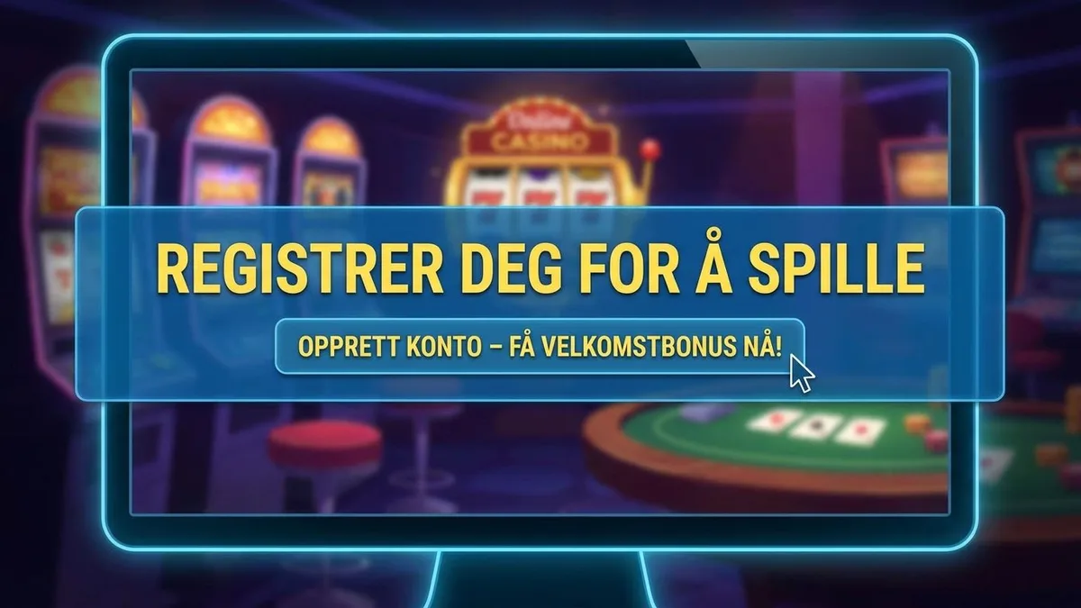 Registrer deg med bonus